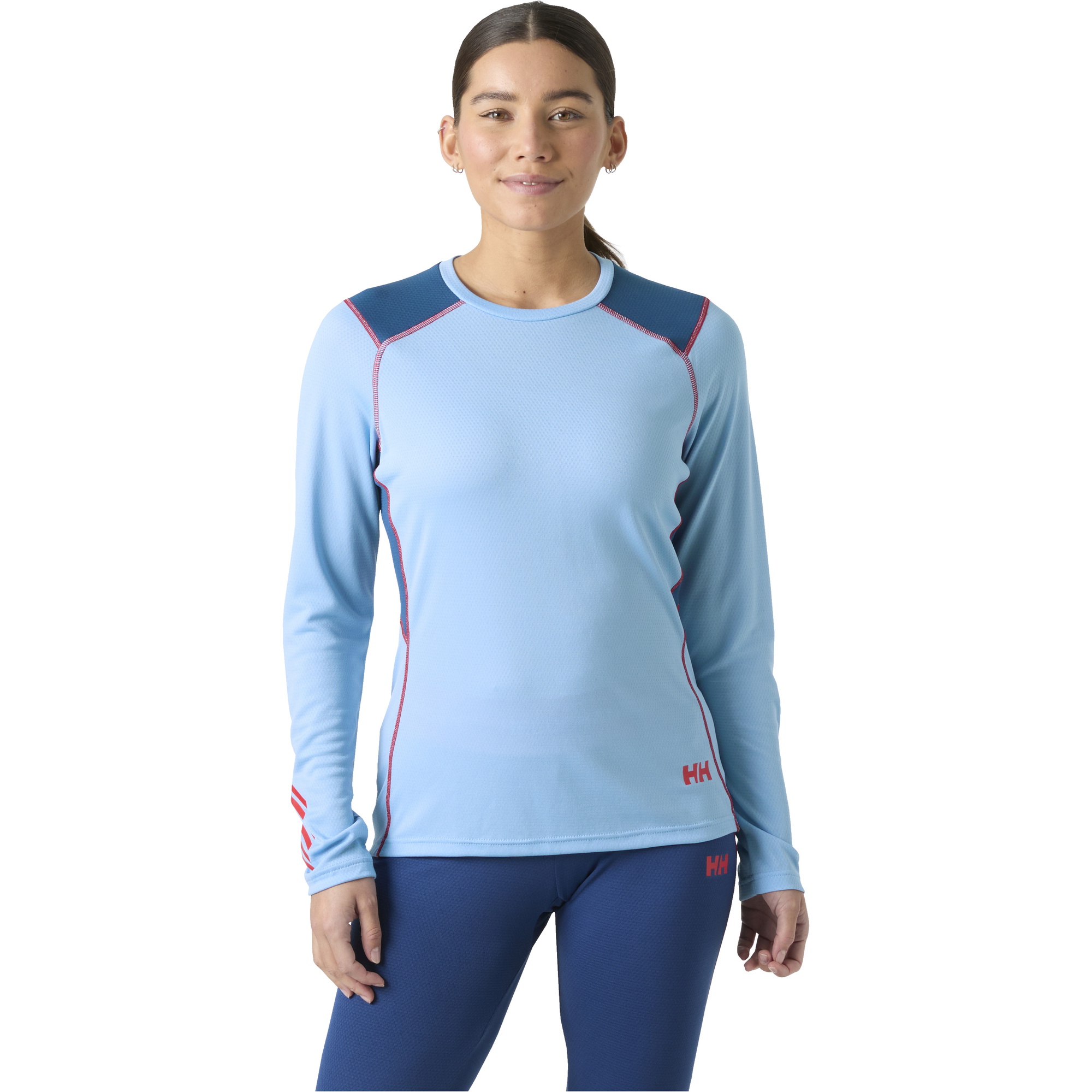 2026 Helly Hansen Womens Lifa Active Crew 49393 - Bright Blue